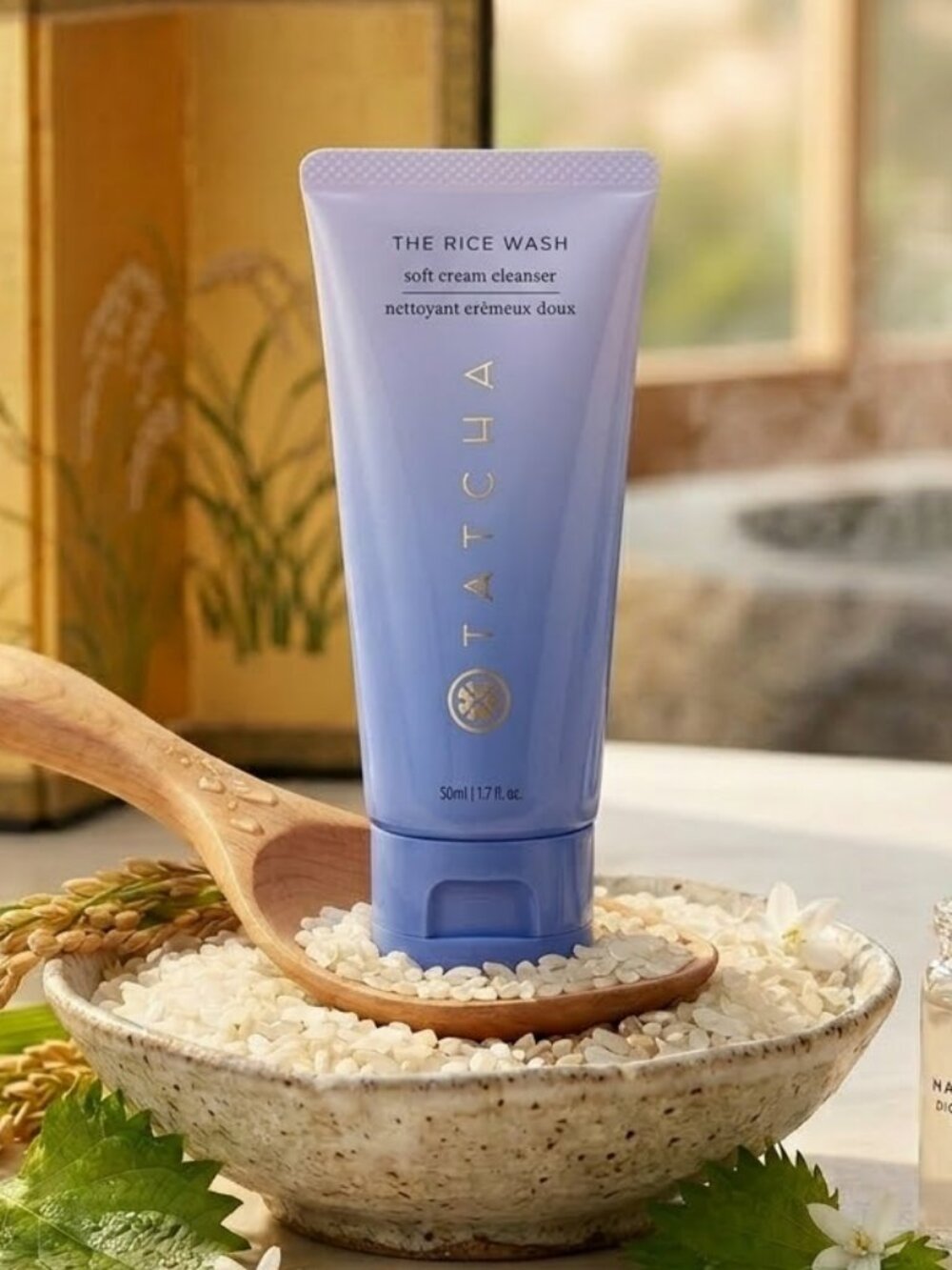 Tatcha Rice Wash Cleanser 50ml/1.7oz New Face Wash